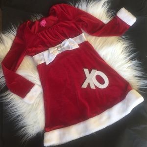 🎄🤶🏻Red Velour Dress